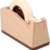 Lichamp Desktop Tape Dispenser with Non-Skid Base – Heavy-Duty 3-Inch Core Holder for Masking, Painter, Packing, and Heat Transfer Tapes (Up to 1 Inch Width)