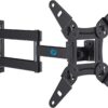 Pipishell Full Motion TV Wall Mount – Articulating Arm for 13-43 Inch TVs & Monitors, Fits Echo Show 21/15, VESA 200x200mm, 44lbs Capacity
