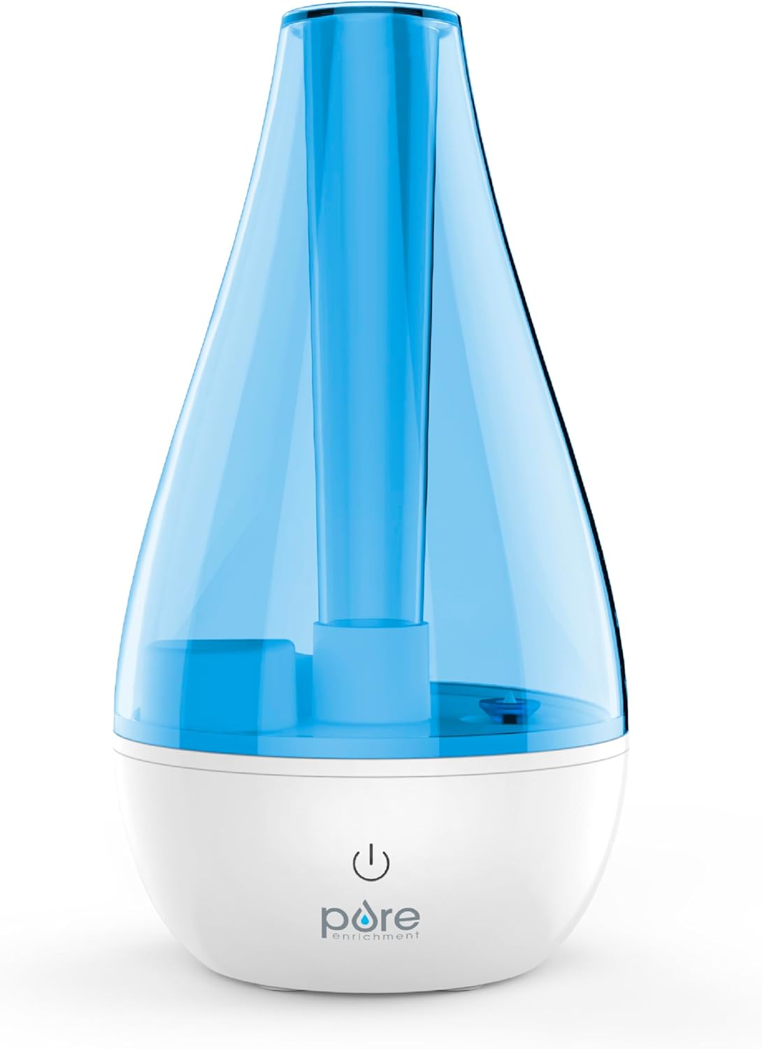 Pure Enrichment MistAire Studio Ultrasonic Cool Mist Humidifier – Compact, Whisper-Qiet Bedroom & Office Humidifier with Night Light & Auto Shut-Off