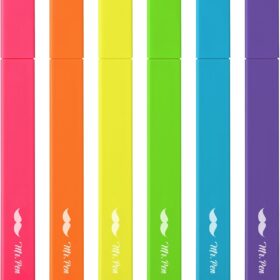 Mr. Pen Aesthetic Highlighters (6 Pack) – Soft Pastel Chisel Tip Markers, No Bleed & Quick-Dry Ink for Bible Journaling, Studying, and Office Notes