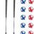 Portable Golf Chipping Game Set with Sticky Target – Indoor & Outdoor Backyard Practice Game Includes 2 Clubs & 10 Balls