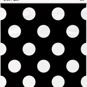 Midnight Black Polka Dot Party Favor Loot Bags - 8 Pack - Premium Gift Bags for Birthdays, Retail & Events