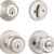 Kwikset 690T Tylo SmartKey Electronic Keypad Entry Door Knob and Single Cylinder Deadbolt Combo Set, Satin Nickel