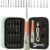 Yarniss Digital Counting Crochet Hooks Set with LED Light – 18-Piece Interlocking Kit (2.0mm-14.0mm) – USB Rechargeable Ergonomic Handles with Row & Stitch Counter