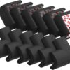 12-Pack Baby Proofing Corner Guards – Premium NBR Foam Edge Protectors for Tables, Furniture & Fireplace – Pre-Taped Safety Bumpers (Black)
