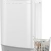 Nictemaw 20Lbs Portable Washing Machine - 2.8 Cu.Ft Compact Laundry Washer with Built-In Drain Pump, 10 Programs & 8 Water Levels - Ideal for Apartments, Dorms, RVs and Homes