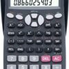 Scientific Calculator with 2-Line LCD Display - 240+ Functions, Battery Powered, Ideal for Algebra, Geometry, Statistics, and Engineering