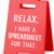 Funny Office Desk Sign – “Spreadsheet Guru” Employee Appreciation & Coworker Gift for Men & Women – Gag Office Decor for Cubicles, Desks & Administrative Professionals Day (Red)