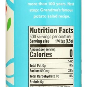 365 by Whole Foods Market, Fine Sea Salt, 26.5 oz | Premium Natural Mineral Salt for Cooking & Baking