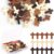Small Wooden Crosses Bulk Pack – Natural Unfinished Mini Cross Charms for DIY Crafts, Easter Egg Fillers, VBS & Christian Gifts (3 Colors)