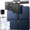 RENPHO MorphoScan Nova Smart Scale - 8-Electrode Body Composition Monitor with Full-Color TFT LCD Handle & Rechargeable Battery