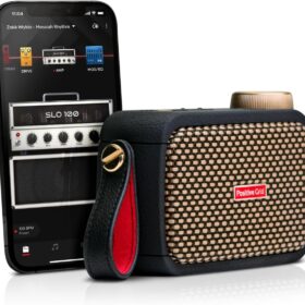 Positive Grid Spark GO: 5W Ultra-Portable Smart Guitar Amp & Bluetooth Speaker with App Control