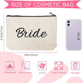 DJOLY Future Mrs Makeup Bag – Chic Bridal Shower & Bachelorette Gift for Bride To Be