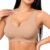 Vertvie Women's Seamless Jelly Wireless Bras – Ultra-Soft Full Coverage No-Underwire Pullover Sports Bralette for Everyday Comfort & Support