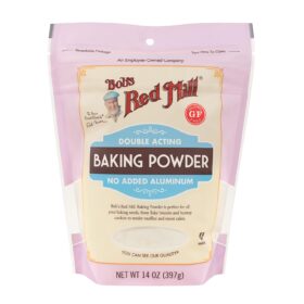 Bob's Red Mill Double Acting Baking Powder, 14 oz (Pack of 2) - Aluminum-Free, Gluten-Free, Kosher Leavening Agent for Baking