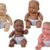 Constructive Playthings Huggable 10-Inch Multi-Cultural Baby Dolls – Set of 4 Diverse Vinyl Dolls with Diapers for Social-Emotional Learning & Nurturing Play