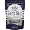 Le Marinier Celtic Sea Salt - Fine Ground, 1.1lb (18oz) | 100% Organic, Unrefined, Mineral-Rich French Grey Salt | Hand-Harvested, Non-GMO, Kosher