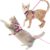Luxelle 2-Pack Escape-Proof Cat Harness and Leash Set – Adjustable, No-Pull Soft Mesh Vest with Safety Reflective Strips for Indoor & Outdoor Adventures