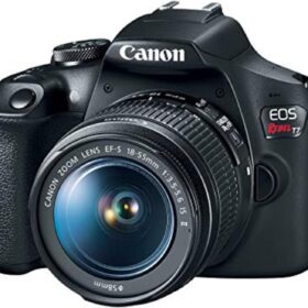 Canon EOS Rebel T7 DSLR Camera w/ 18-55mm Lens | 24.1 MP CMOS Sensor, Built-in Wi-Fi & DIGIC 4+ Image Processor | Full HD Video