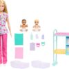Barbie Careers Baby Doctor Playset - Blonde Pediatrician Doll with 2 Infants, Medical Exam Table & Care Accessories