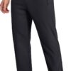 MAGNIVIT Men's Quick-Dry Track Pants - Athletic Joggers with Zipper Pockets