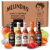 Melinda's Hot Sauce Variety Pack - 5 Bottle Gourmet Gift Set featuring Ghost Pepper, Habanero & Mango Flavors