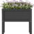 Elevated Raised Garden Bed Box with Drainage – 32 inch High Waist-Safe Planter for Vegetables, Herbs & Flowers – Durable Waterproof HDPE Material, Easy Assembly (Black)