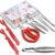 2026 Upgraded 8-Piece Seafood Tool Set – Premium Zinc Alloy Crab Crackers, Stainless Steel Scissors & Lobster Shellers with Storage Case