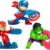 Marvel Avengers Mighty-Verse Series 1 Multipack: 2.5-Inch Captain America, Iron Man & Hulk Action Figures (Amazon Exclusive)