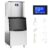 Commercial Ice Maker Machine - 560 lbs/24H Production with 350 lbs Storage Bin, Stainless Steel Ice Maker with 1200W Compressor & Auto-Cleaning for Restaurants, Bars, and Hotels
