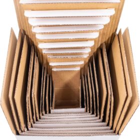 Cuyacili 12-Piece Nesting Gift Boxes Set - The Ultimate Prank & Surprise Packaging for Birthdays, Weddings, & Holidays (1.9" to 6.3")