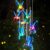 Hummingbird Solar Wind Chimes with Color-Changing LED – 25-Inch Memorial Wind Chimes for Outside, Deep Tone Aluminum Tubes, Sympathy Garden Gifts for Mom, Grandma, and Neighbors