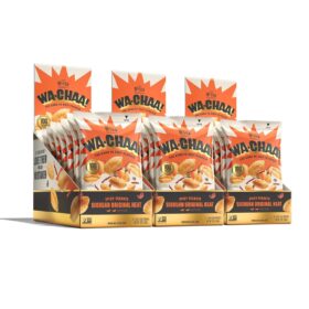 WA-CHAA! Spicy Sichuan Peanuts - Numbing Mala Peppercorn & Chili Coated Snack (Original Heat) - High Protein, Non-GMO, No MSG