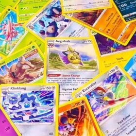 25 Rare Pokemon Cards Lot - 100+ HP Assortment, No Duplicates - Vintage & Modern Collectible Booster Bundle