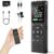 136GB Digital Voice Recorder with Playback - 9000 Hour Portable Audio Recorder with HD Noise Reduction, Voice Activation, Password Protection, & MP3 Playback for Lectures, Meetings, and Interviews