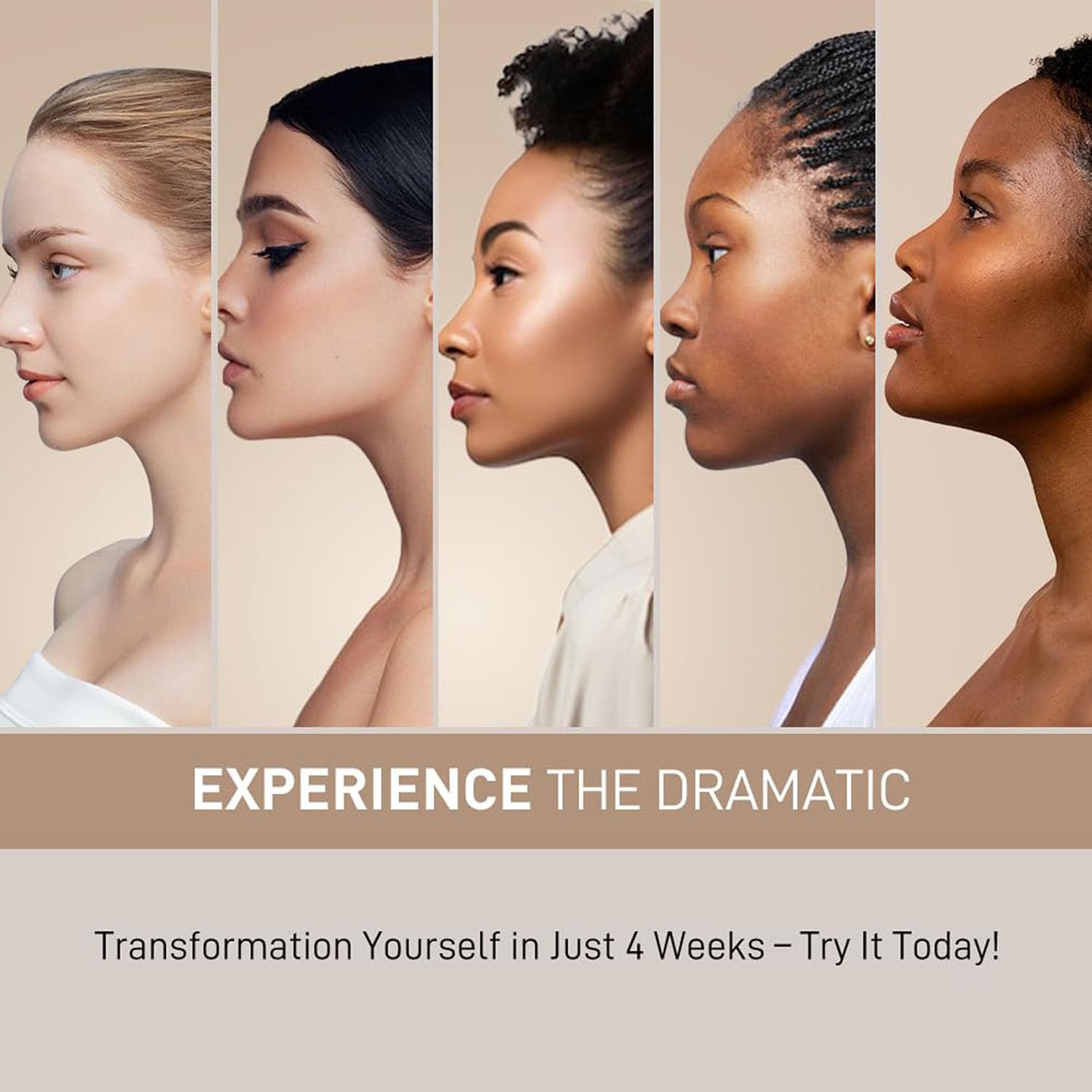 3-Piece Anti-Aging Face Serum Set – Vitamin C, Retinol & Hyaluronic Acid for Brightening, Firming & Hydrating