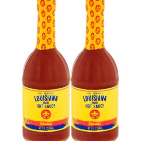 Louisiana Brand The Original Hot Sauce (12 oz Bottles, Pack of 2) | Aged Peppers & Vinegar