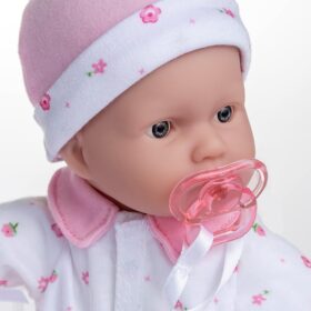 JC Toys La Baby 11-Inch Caucasian Soft Body Baby Doll | Washable & Durable with Removable Pink Outfit, Hat & Blanket | Safe for Ages 12 Months+
