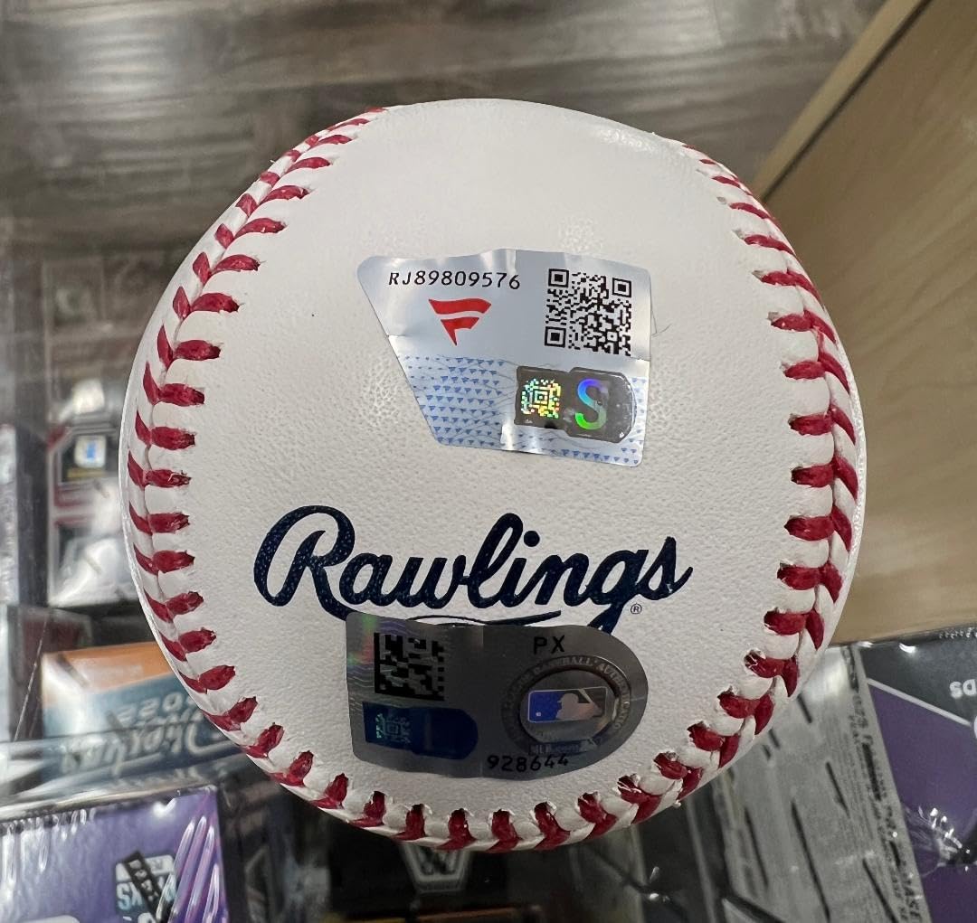 Mookie Betts Authentic Hand-Signed Official 2025 World Series Baseball - JSA Certified Collectible