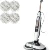Shark Steam & Scrub S8201: Hard Floor Steam Mop with Steam Blaster Technology, LED Lights, and Washable Pads