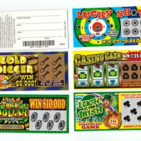 Hilarious Fake Scratch-Off Lottery Tickets – The Ultimate Practical Joke & Gag Gift Set for Adults & Kids (Pack of 30)