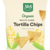 365 by Whole Foods Market Organic White Corn Tortilla Chips, 12 Ounce Bag