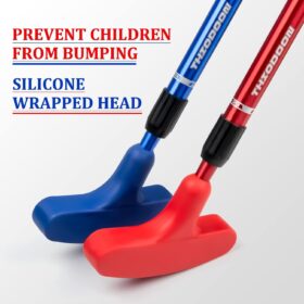 THIODOON Adjustable Two-Way Golf Putter – Portable Junior & Adult Golf Club for Indoor/Outdoor Practice – Fits Right & Left Handed Players