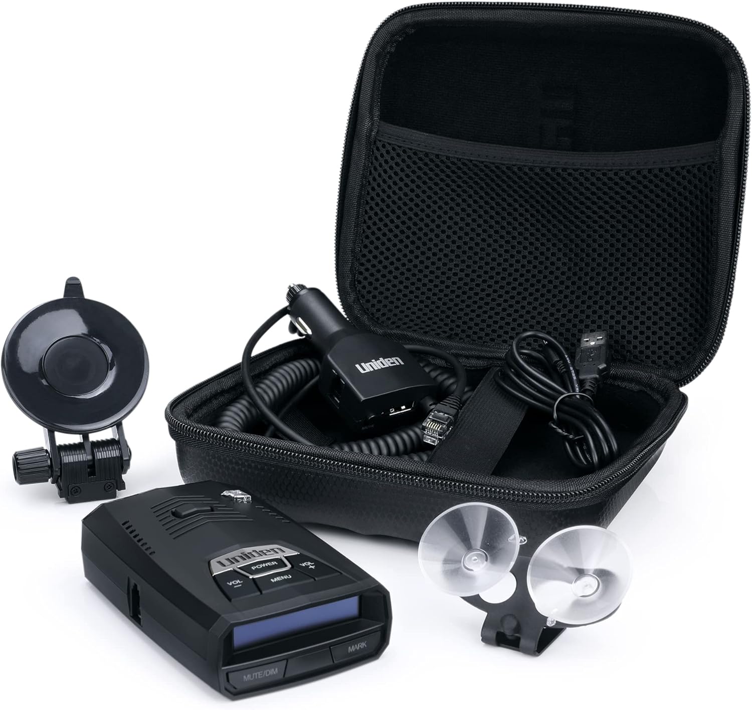 Uniden R4W Extreme Long-Range Radar & Laser Detector with Built-in GPS, Wi-Fi, Bluetooth & OLED Display