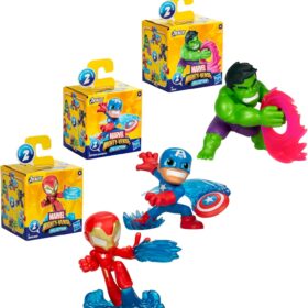Marvel Avengers Mighty-Verse Series 1 Multipack: 2.5-Inch Captain America, Iron Man & Hulk Action Figures (Amazon Exclusive)