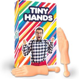 DR DINGUS Tiny Hands (1 Pair - Original) - Mini Stick Puppet Toys for Hilarious Pranks, Gag Gifts, & TikTok Trending Pocket Comedy