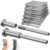 Celynd 40-Pack 1/8" T316 Stainless Steel Invisible Cable Railing Kit - Hidden Swage Stud Receiver End for 2x2 Wood & Metal Posts