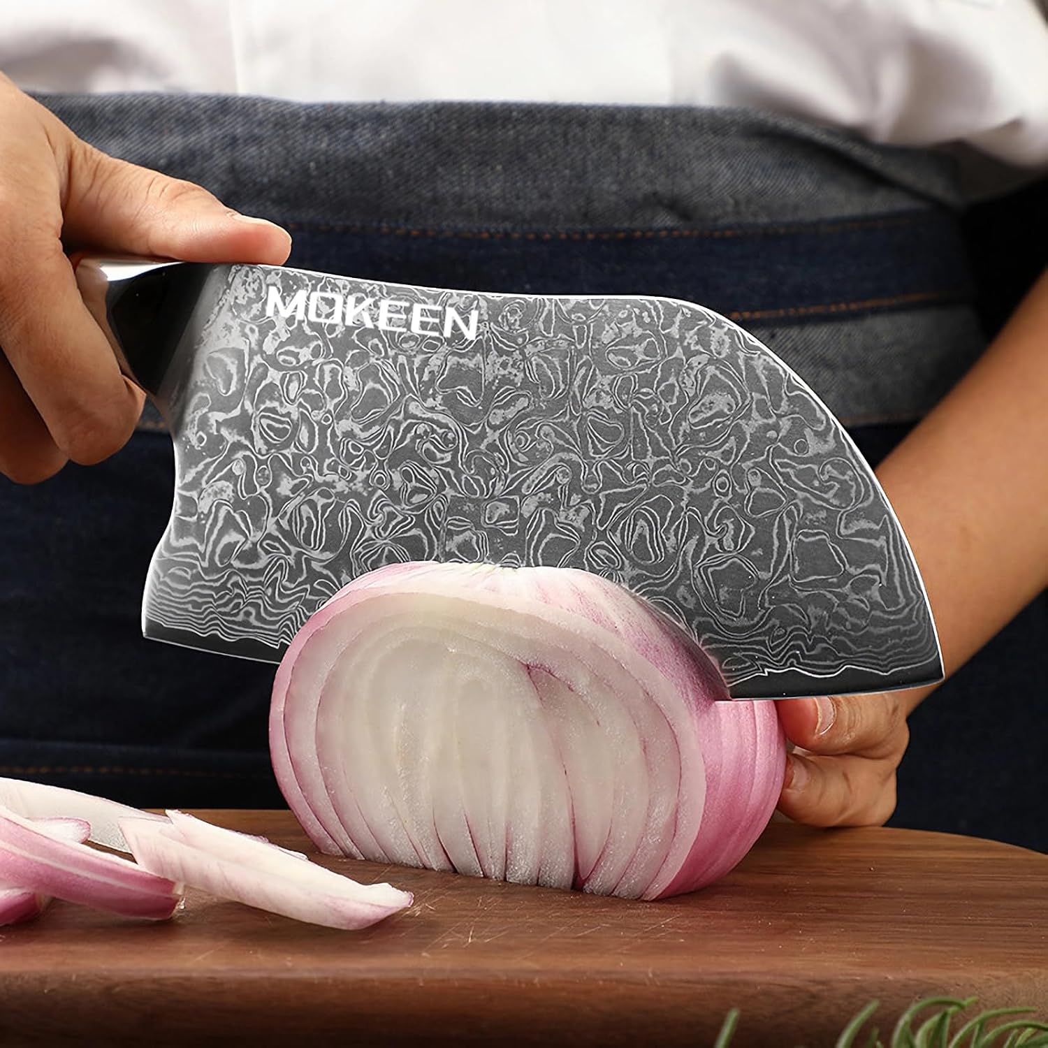 7-Inch Damascus Steel Chef Knife – 67-Layer VG10 Japanese Cleaver with G10 Handle & Gift Box