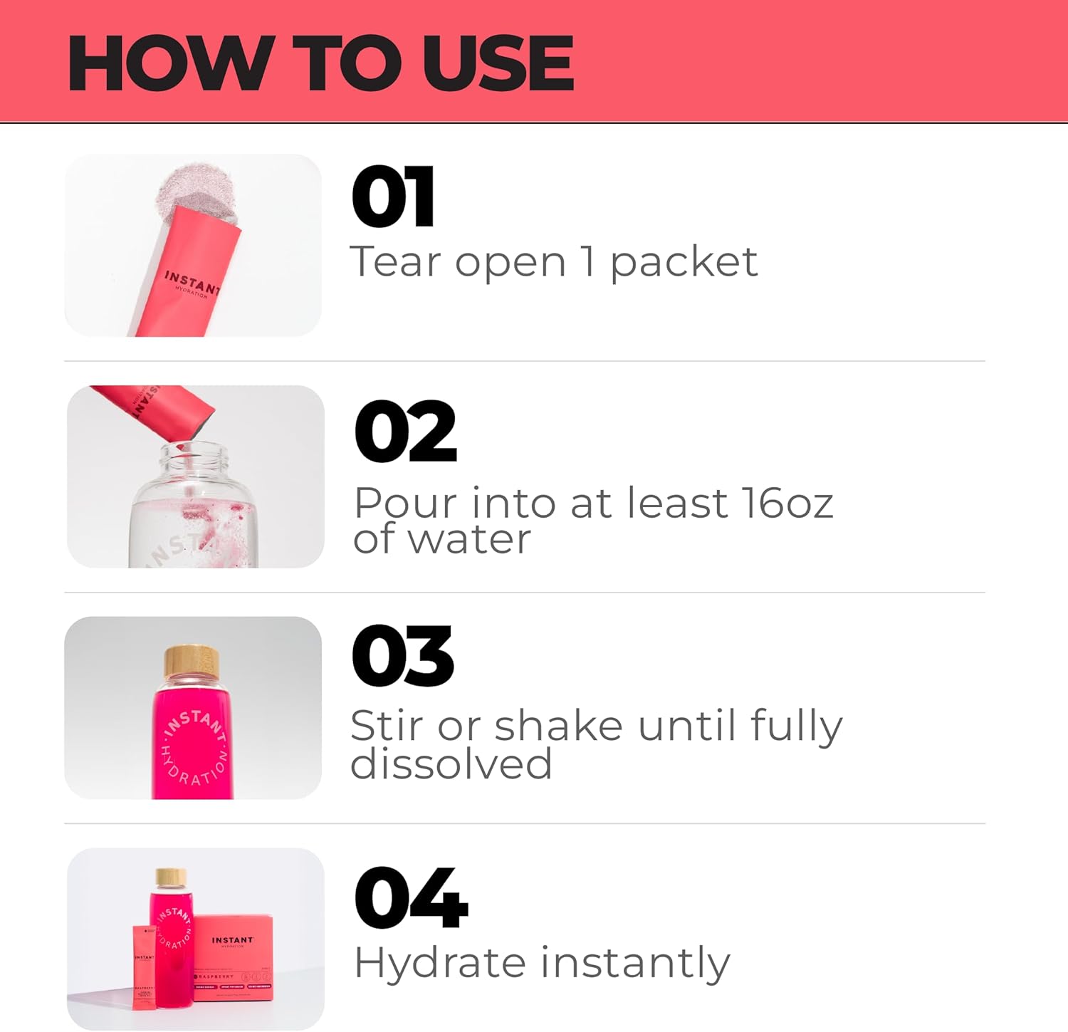 Raspberry Electrolytes Powder - Keto-Friendly Hydration Drink Mix - Zero Sugar, Gluten-Free, Non-GMO - Supports Muscle Recovery & Brain Health - 30 Stick Packets