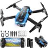 1080P HD Camera Drone for Beginners & Kids - Foldable FPV Quadcopter with Gesture Control, 3D Flip, & Extended Battery